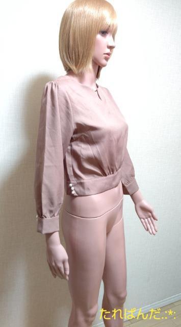 新品タグ付☆TOCCO☆綺麗なパール釦&リボン付きカットソーT249☆3点で即落 < 女性ファッション  新品タグ付☆TOCCO☆綺麗なパール釦&リボン付きカットソーT249☆3点で即落 < 女性ファッションの