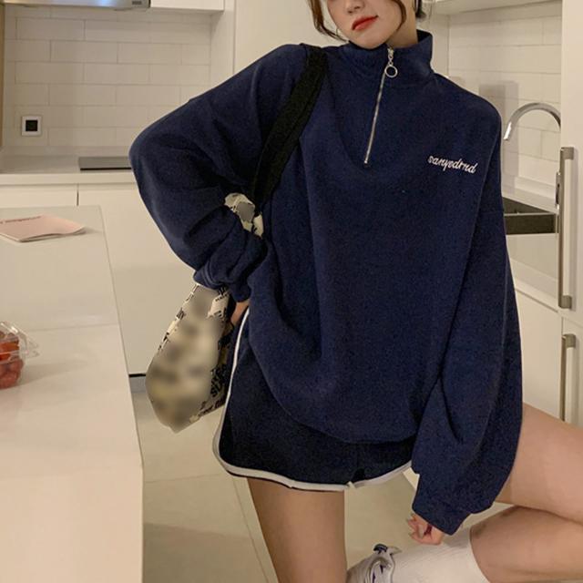 送料無料 新品 トレーナー フロントジップ 裏起毛 < 女性ファッション  送料無料 新品 トレーナー フロントジップ 裏起毛 < 女性ファッションの