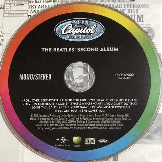 THE BEATLES / THE U.S. BOX (初回生産限定盤) バラ売り A THE SECOND ALBUM < タレントグッズ  THE BEATLES / THE U.S. BOX (初回生産限定盤) バラ売り A THE SECOND ALBUM < タレントグッズの