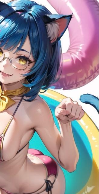 391 AI Girls オリジナル ネコミミ美少女 セクシー アート A4ポスター 高画質、光沢紙 ※3落札毎に+1枚サービス < アニメ/コミック/キャラクター  391 AI Girls オリジナル ネコミミ美少女 セクシー アート A4ポスター 高画質、光沢紙 ※3落札毎に+1枚サービス < アニメ/コミック/キャラクターの