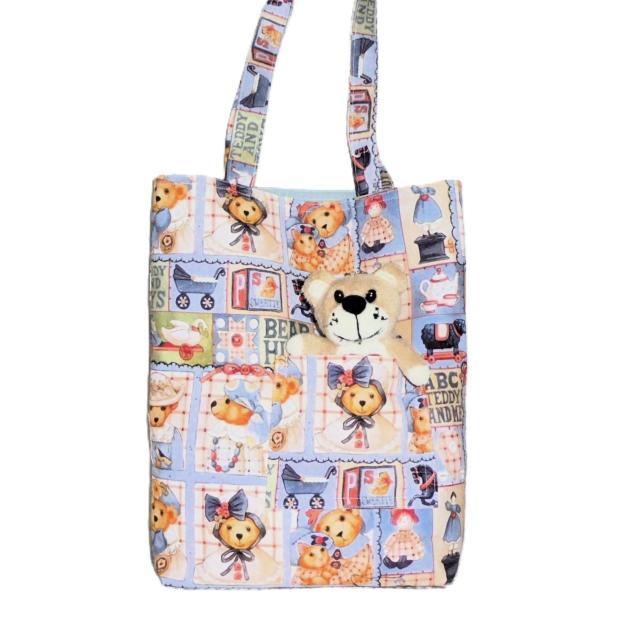 ◆くったりタイプ◆スクエアベーシックトートバッグ◆テディベア◆TEDDY AND TOYS◆外ポケ@ < 女性ファッション ◆くったりタイプ◆スクエアベーシックトートバッグ◆テディベア◆TEDDY AND TOYS◆外ポケ@ < 女性ファッションの