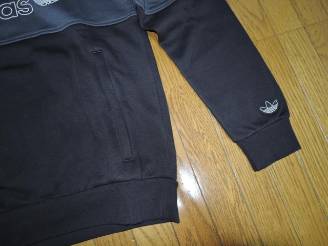 新品 adidas originals アディダスオリジナルス スウェット パーカー M 灰黒プルオーバーBX-20 HOODIE < ブランド 新品 adidas originals アディダスオリジナルス スウェット パーカー M 灰黒プルオーバーBX-20 HOODIE < ブランドの