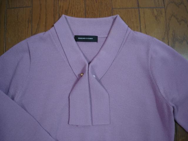 ★クイーンズコート QUEENS COURT 大人かわいいデザインニット★超激安! < ブランド ★クイーンズコート QUEENS COURT 大人かわいいデザインニット★超激安! < ブランドの