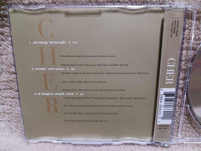CHER/STRONG ENOUGh/輸入盤/マキシ・シングル/シェール/ストロング・イナフ < CD/DVD/ビデオ CHER/STRONG ENOUGh/輸入盤/マキシ・シングル/シェール/ストロング・イナフ < CD/DVD/ビデオの