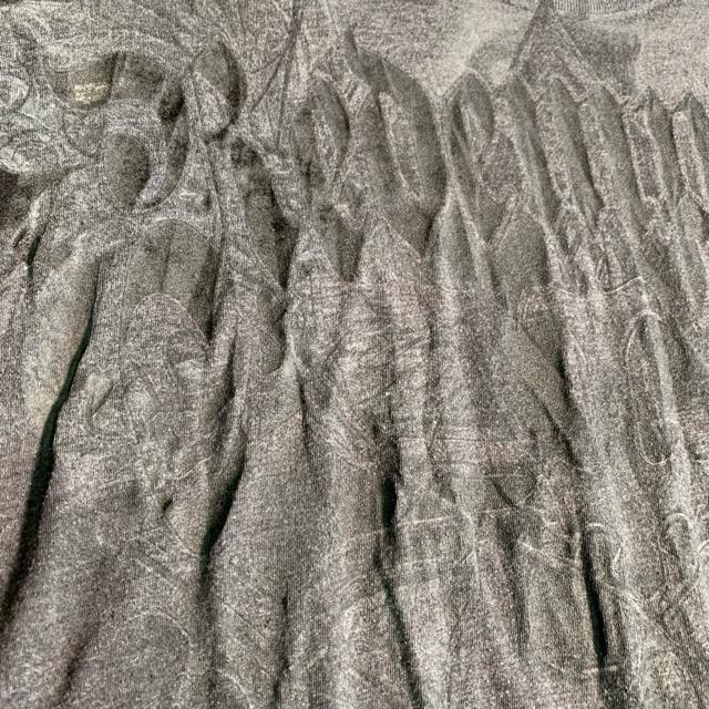 CarbonBlack ビンテージTシャツ 総柄 Lサイズ 半袖 Tシャツ 古着 クルーネックTシャツ < 男性ファッション CarbonBlack ビンテージTシャツ 総柄 Lサイズ 半袖 Tシャツ 古着 クルーネックTシャツ < 男性ファッションの