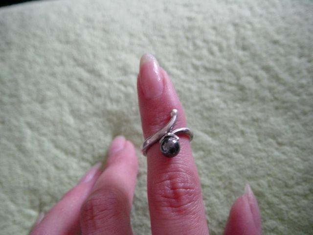 黒パールシルバーリング【11〜12号】 < 女性アクセサリー/時計  黒パールシルバーリング【11〜12号】 < 女性アクセサリー/時計の