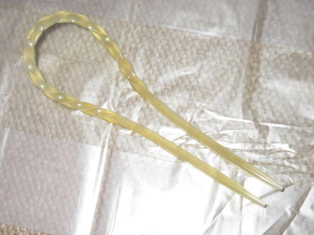 かんざし*髪留め*和服*レディース(クリーム系イエロー) < 女性ファッション  かんざし*髪留め*和服*レディース(クリーム系イエロー)  < 女性ファッションの