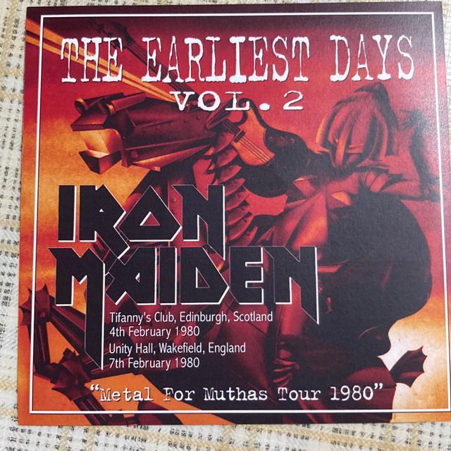 A 2g@Iron Maiden ACAECf/ THE EARLIEST DAYS VOL-2   CD/DVD/rfI 