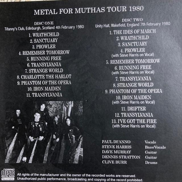 A 2g@Iron Maiden ACAECf/ THE EARLIEST DAYS VOL-2  CD/DVD/rfI 