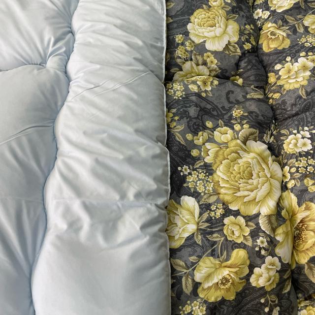 国産ボリューム羊毛混掛布団☆シングルロングサイズ☆150×210cm☆2.0kg < インテリア/ライフ 国産ボリューム羊毛混掛布団☆シングルロングサイズ☆150×210cm☆2.0kg < インテリア/ライフの