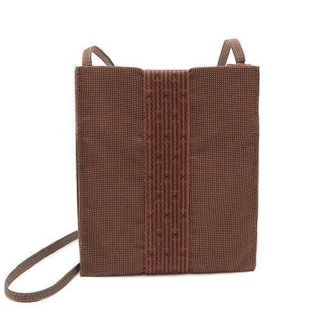 ◆ 本物 美品 ◆ HERMES エルメス エールラインポシェット ブラウン 斜めがけ バッグ ポシェット ショルダーバッグ 人気 < ブランド  ◆ 本物 美品 ◆ HERMES エルメス エールラインポシェット ブラウン 斜めがけ バッグ ポシェット ショルダーバッグ 人気 < ブランドの