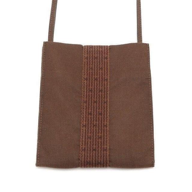 ◆ 本物 美品 ◆ HERMES エルメス エールラインポシェット ブラウン 斜めがけ バッグ ポシェット ショルダーバッグ 人気 < ブランド  ◆ 本物 美品 ◆ HERMES エルメス エールラインポシェット ブラウン 斜めがけ バッグ ポシェット ショルダーバッグ 人気 < ブランドの