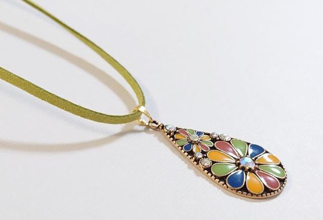 花柄ネックレス★ボヘミアン☆新品   ネックレスボヘミアン   花柄ネックレス   ペンダント   かわいいネックレス    < 女性アクセサリー/時計  花柄ネックレス★ボヘミアン☆新品   ネックレスボヘミアン   花柄ネックレス   ペンダント   かわいいネックレス    < 女性アクセサリー/時計の