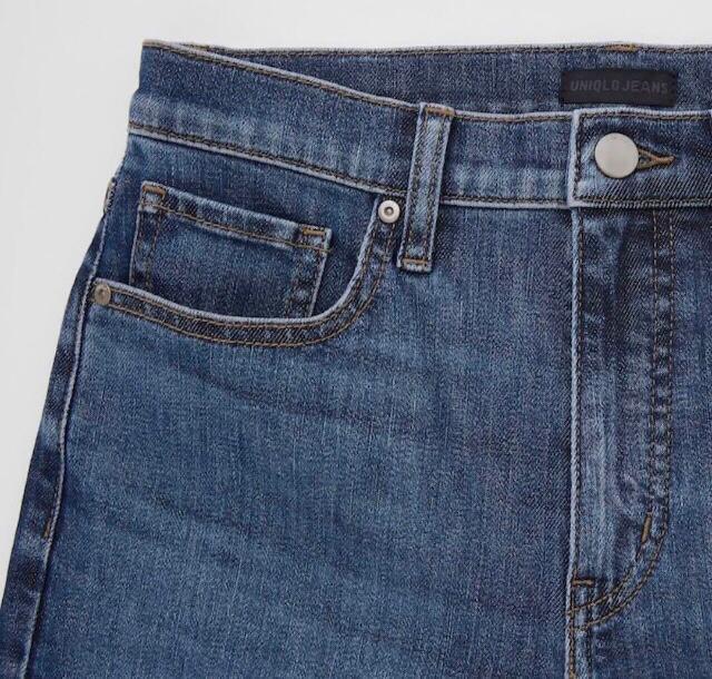 UNIQLO ウルトラストレッチジーンズ ミドルライズ スキニーデニム 24 < ブランド UNIQLO ウルトラストレッチジーンズ ミドルライズ スキニーデニム 24 < ブランドの