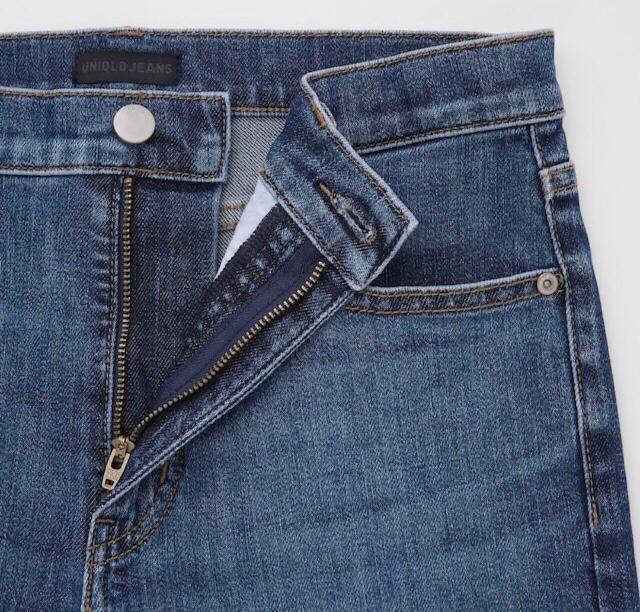 UNIQLO ウルトラストレッチジーンズ ミドルライズ スキニーデニム 24 < ブランド UNIQLO ウルトラストレッチジーンズ ミドルライズ スキニーデニム 24 < ブランドの