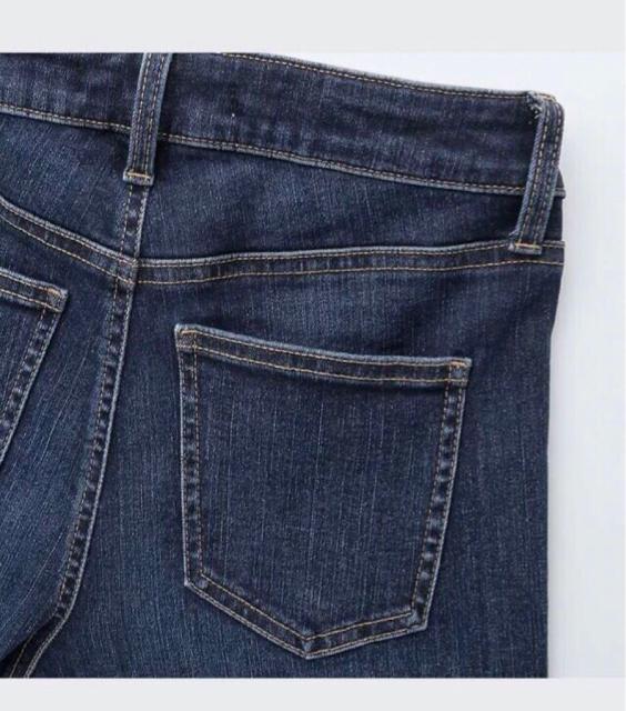 UNIQLO ウルトラストレッチジーンズ ミドルライズ スキニーデニム 24 < ブランド UNIQLO ウルトラストレッチジーンズ ミドルライズ スキニーデニム 24 < ブランドの