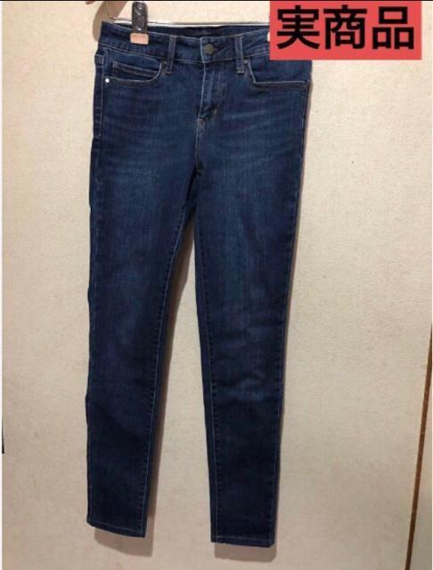 UNIQLO ウルトラストレッチジーンズ ミドルライズ スキニーデニム 24 < ブランド UNIQLO ウルトラストレッチジーンズ ミドルライズ スキニーデニム 24 < ブランドの