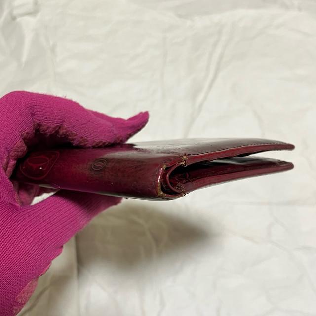 【Cartier / カルティエ】 ハッピーバースデー エナメル 二つ折り財布 マストライン ボルドー < ブランド 【Cartier / カルティエ】 ハッピーバースデー エナメル 二つ折り財布 マストライン ボルドー < ブランドの