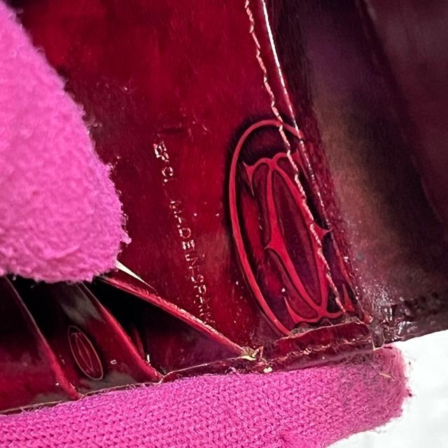 【Cartier / カルティエ】 ハッピーバースデー エナメル 二つ折り財布 マストライン ボルドー < ブランド 【Cartier / カルティエ】 ハッピーバースデー エナメル 二つ折り財布 マストライン ボルドー < ブランドの