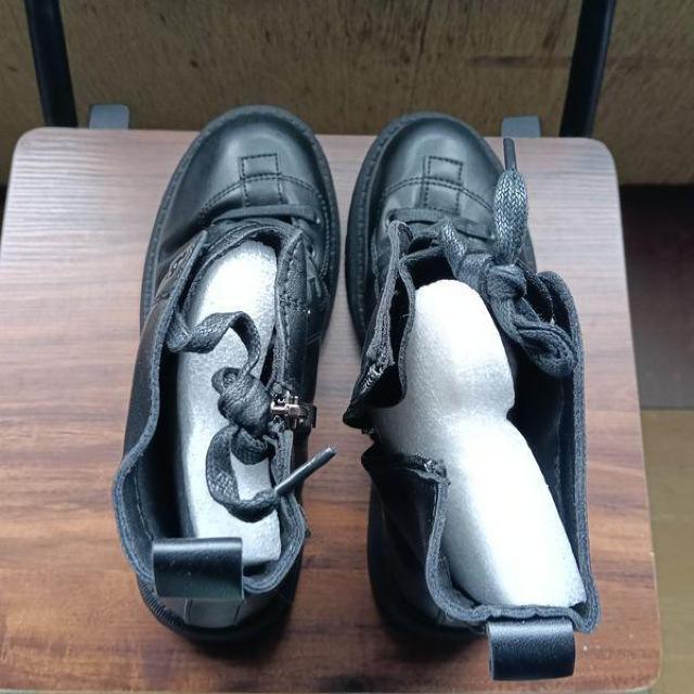 新品 24.5cm レディース ブーツ ブラック 厚底 シューズ ショートブーツ < 女性ファッション 新品 24.5cm レディース ブーツ ブラック 厚底 シューズ ショートブーツ < 女性ファッションの