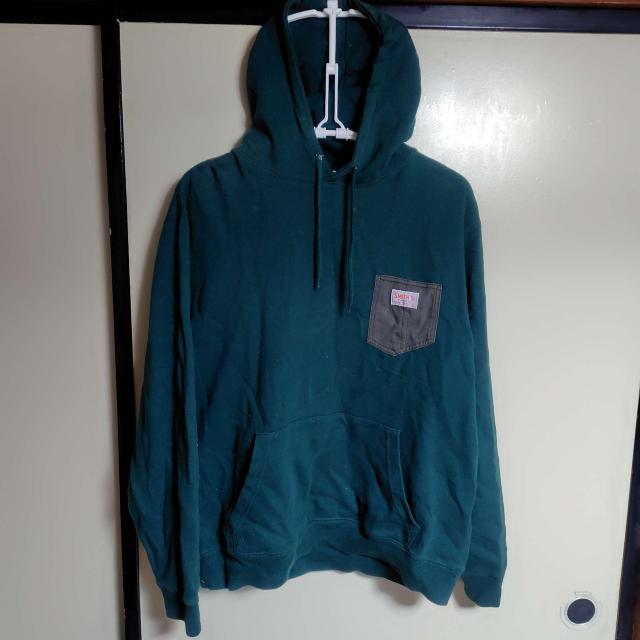 coen �~ SMITH'S WORKWEAR �R���{ �p�[�J�[ X-LARGE �[�� �t�[�f�B�[  �� �j���t�@�b�V������ 