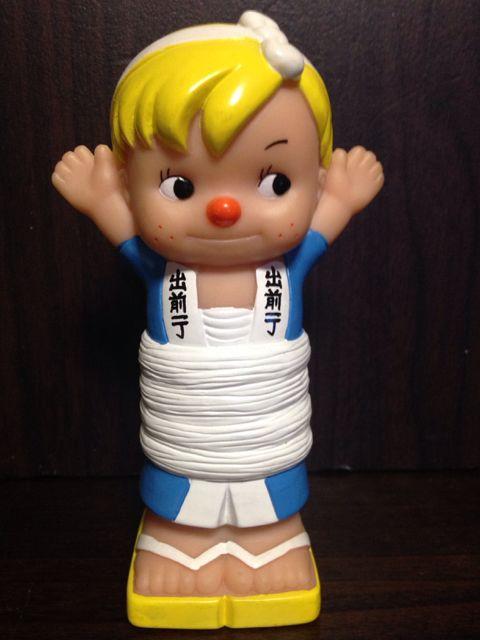 出前一丁 日清 マスコット人形ソフビ貯金箱 非売品 < ホビー  出前一丁 日清 マスコット人形ソフビ貯金箱 非売品  < ホビーの