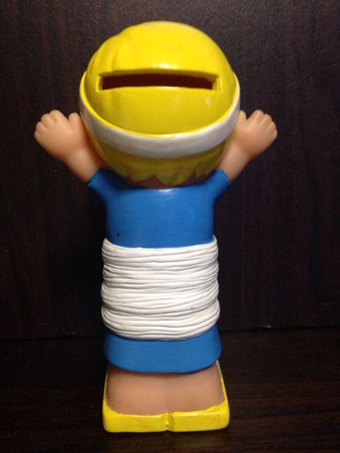 出前一丁 日清 マスコット人形ソフビ貯金箱 非売品 < ホビー  出前一丁 日清 マスコット人形ソフビ貯金箱 非売品 < ホビーの