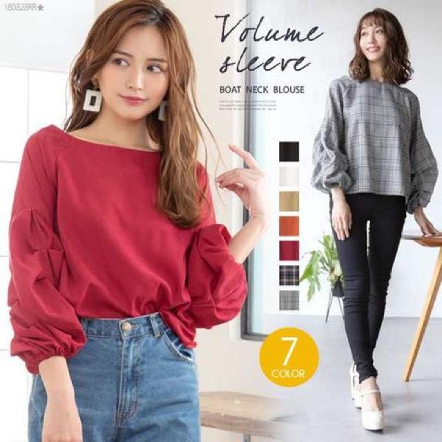 夢展望★ ボリューム スリーブ ブラウス < ブランド 夢展望★ ボリューム スリーブ ブラウス < ブランドの