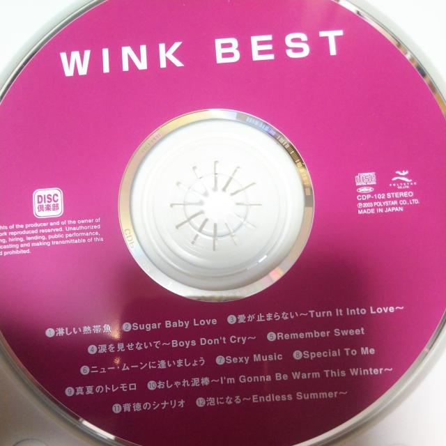 xXgCD WINK BEST тȂ ECN  ^gObY 