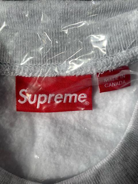 PWevSupreme Box Logo Crewneck Ash Grey  uh 
