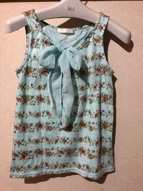 a.r.w/アロー☆パール&ビーズ シフォンリボンは取り外し可能 カットソー  < ブランド  a.r.w/アロー☆パール&ビーズ シフォンリボンは取り外し可能 カットソー   < ブランドの