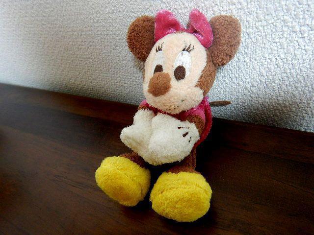 ◆ディズニー disney ミニー ぬいぐるみ 中古品 < ホビー  ◆ディズニー disney ミニー ぬいぐるみ 中古品 < ホビーの