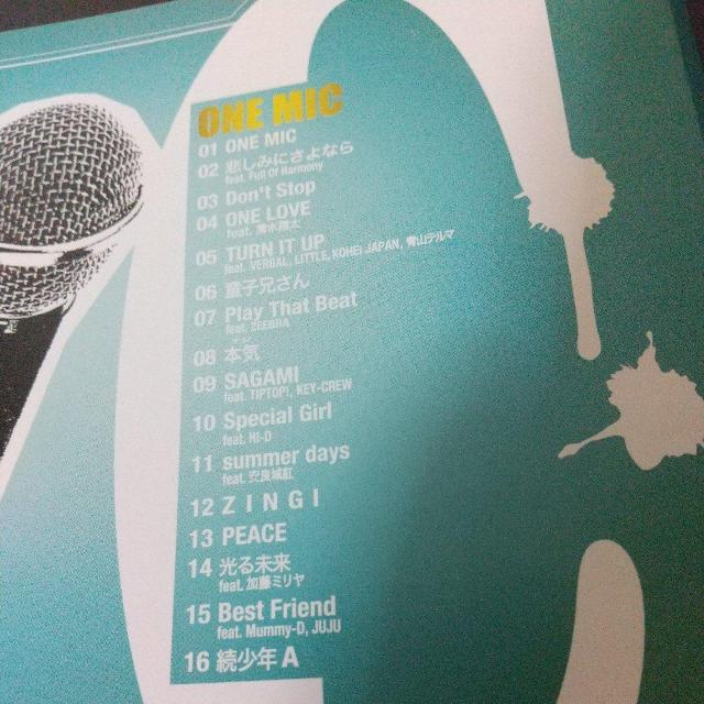 童子-T『ONE MIC』安良城紅 BENI JUJU 清水翔太 加藤ミリヤ < CD/DVD/ビデオ  童子-T『ONE MIC』安良城紅 BENI JUJU 清水翔太 加藤ミリヤ < CD/DVD/ビデオの