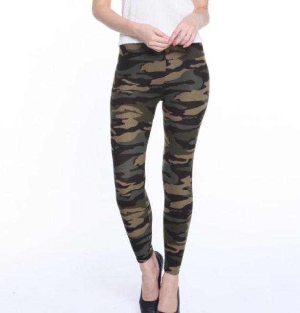 送料無料 ミニタリー風 ウッドランド柄 レギンス 迷彩色 伸縮素材 レギンス ブラウン < 女性ファッション  送料無料 ミニタリー風 ウッドランド柄 レギンス 迷彩色 伸縮素材 レギンス ブラウン < 女性ファッションの