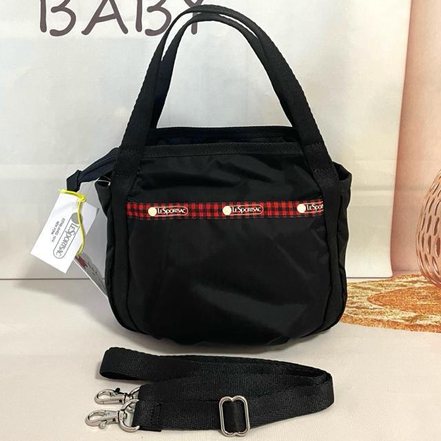 ★新品★LeSportsac レスポートサック ハローキティー 黒色 ブラック 2way ショルダーバッグ スモールジェニー < 女性ファッション  ★新品★LeSportsac レスポートサック ハローキティー 黒色 ブラック 2way ショルダーバッグ スモールジェニー < 女性ファッションの