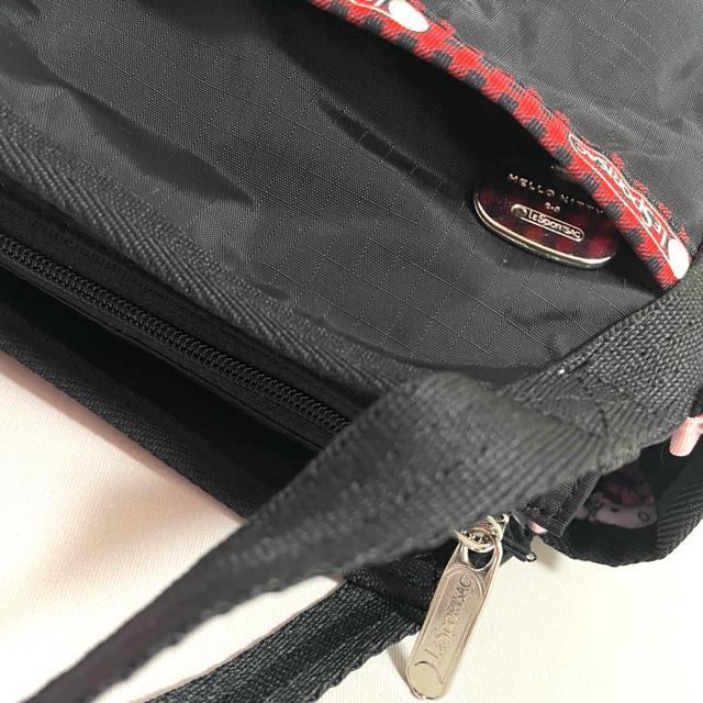 ★新品★LeSportsac レスポートサック ハローキティー 黒色 ブラック 2way ショルダーバッグ スモールジェニー < 女性ファッション  ★新品★LeSportsac レスポートサック ハローキティー 黒色 ブラック 2way ショルダーバッグ スモールジェニー < 女性ファッションの