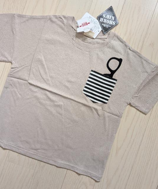 120★SHORH KIDS★ビックシルエット半袖Tシャツ★新品★送料無料 < キッズ/ベビー  120★SHORH KIDS★ビックシルエット半袖Tシャツ★新品★送料無料 < キッズ/ベビーの