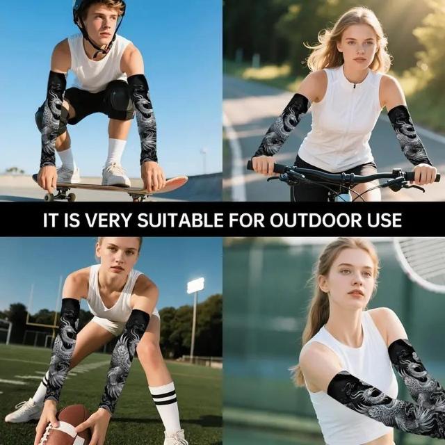 お試し価格690円★1組のタトゥーカバースリーブ 男女兼用、ランニング・フィッシング・アウトドア運転に最適 < 男性ファッション お試し価格690円★1組のタトゥーカバースリーブ 男女兼用、ランニング・フィッシング・アウトドア運転に最適 < 男性ファッションの