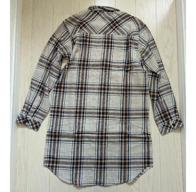 150★AiRY AMI★チェック柄シャツワンピース★新品★送料無料 < キッズ/ベビー  150★AiRY AMI★チェック柄シャツワンピース★新品★送料無料 < キッズ/ベビーの