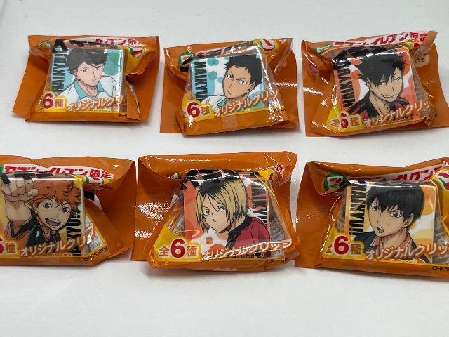 ハイキュー オリジナルクリップ 全6種類 セブンイレブン限定 < アニメ/コミック/キャラクター  ハイキュー オリジナルクリップ 全6種類 セブンイレブン限定  < アニメ/コミック/キャラクターの