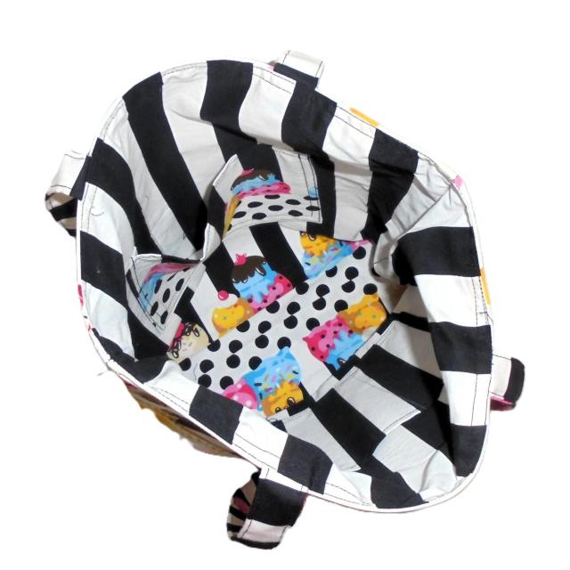 ◆くったりタイプ◆スクエアベーシックトートバッグ◆黒猫とうさぎが誘う甘い世界◆ < 女性ファッション ◆くったりタイプ◆スクエアベーシックトートバッグ◆黒猫とうさぎが誘う甘い世界◆ < 女性ファッションの