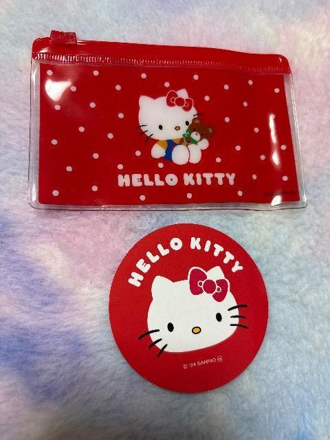 サンリオ★キティビニールポーチ★ステッカーシール付き < おもちゃ サンリオ★キティビニールポーチ★ステッカーシール付き < おもちゃの