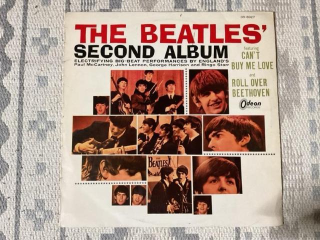 THE BEATLES' SECOND ALBUM �r�[�g���Y NO.2! Odeon OR-8027 �Ԕ� LP���R�[�h  �� CD/DVD/�r�f�I�� 