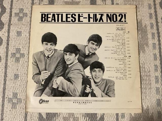 THE BEATLES' SECOND ALBUM �r�[�g���Y NO.2! Odeon OR-8027 �Ԕ� LP���R�[�h �� CD/DVD/�r�f�I�� 