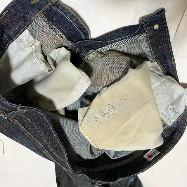 EDWIN �G�h�E�B�� 503 �X�g���[�g�f�j�� 34�C���` �v���x�� �󂠂� �� �u�����h�� 