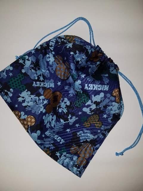 T90 【本日限定】★ 体操服入れ巾着 ミッキー(^o^)着替え袋 < キッズ/ベビー T90 【本日限定】★ 体操服入れ巾着 ミッキー(^o^)着替え袋 < キッズ/ベビーの