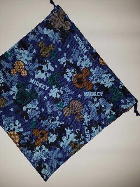 T90 【本日限定】★ 体操服入れ巾着 ミッキー(^o^)着替え袋 < キッズ/ベビー T90 【本日限定】★ 体操服入れ巾着 ミッキー(^o^)着替え袋 < キッズ/ベビーの