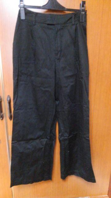 B黒の後ろゴム入りのパンツ < 女性ファッション  B黒の後ろゴム入りのパンツ  < 女性ファッションの