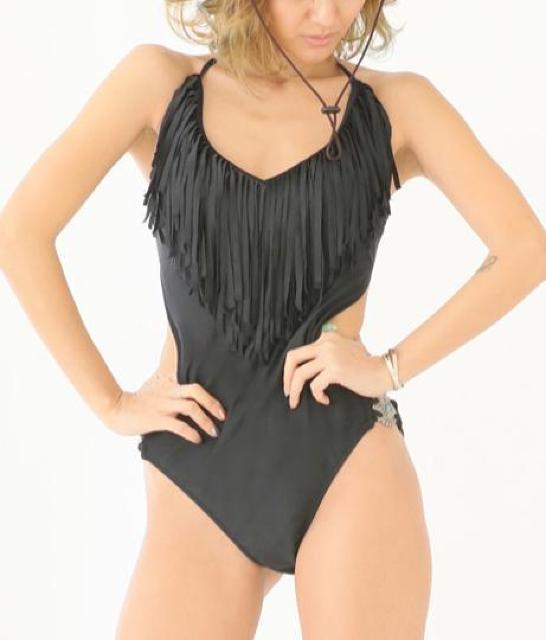 ☆胸元フリンジモノキニ☆新品タグ付き < 女性ファッション  ☆胸元フリンジモノキニ☆新品タグ付き < 女性ファッションの
