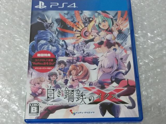 PS4 白き鋼鉄のX THE OUT OF GUNVOLT < ゲーム本体/ソフト  PS4 白き鋼鉄のX THE OUT OF GUNVOLT  < ゲーム本体/ソフトの